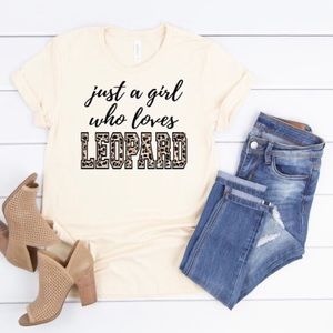 Just A Girl Who Loves Leopard